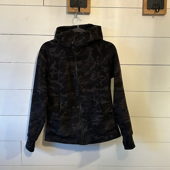 Lululemon Scuba Full Zip- camo 10 - Picture 4 of 9